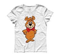 3stylershop T-Shirt Donna Bubu 2 - L'amico dell'orso Yoghi