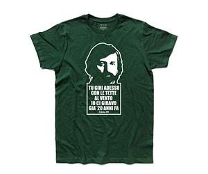 3stylershop T-Shirt Uomo Eskimo - Francesco Guccini