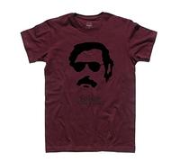 3stylershop T-Shirt Uomo Pablo Escobar Detto Pablito - Plata o Plomo