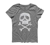 3stylershop Women's t-Shirt Skull Jolly Roger Inspired by Capitan Harlock