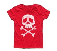 3stylershop Women's t-Shirt Skull Jolly Roger Inspired by Capitan Harlock