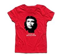 3stylershop Women's t-shirtChe Guevara Pixel - Viva la Resolution