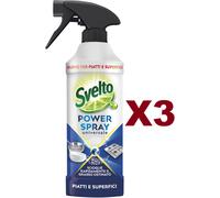 3SVELTO POWER SPRAY UNIVERSALE PIATTI E SUPERFICI SCIOGLIE GRASSO OSTINATO 435ML
