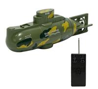 3T6B Mini RC sottomarino giocattolo a 6 canali, imitazione militare