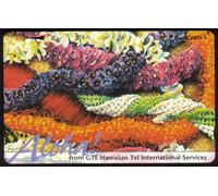 3u & 6u Molto Colorato Ilo. Viola & Rosso' Aloha ' (' Tel ') Set Di 2 Telefono