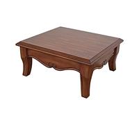 3UOOWWFA Tavolino basso in stile scandinavo, tavolo da balcone con finestra a baia, tavolo multifunzionale per il tempo libero, tavolo tatami/tavolo da pranzo/tavolo da studio (G) (C)
