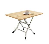 3UOOWWFA Tavolo pieghevole, tavolo da pranzo ovale per la casa, scrivania da ufficio portatile, scrivania per computer, scrivania, tavolo da studio, bancarella all'aperto e interni (G) (F)