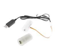 3V LR14 C Eliminatori Batteria Sostituire 2Pcs 1.5V C Batterie Adattatore di Alimentazione per LED Termostato Lampada da Tavolo