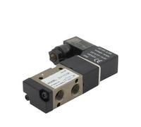 3V110-06 12V 1/8" Normally Closed Solenoid Valve 3 Way Pneumatic Air Solenoid Control Valve Alumium Body(3V110-06NC AC220V,With 4mm)