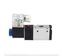 3V210-08 3 Vie 2 Posizioni 1/4" NO NC Valvola a solenoide pneumatica Controllo Direzionale Dell'aria DC12V DC24V AC110V AC220V (3v210-08-no e 12mm, 5V)