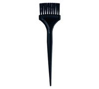 3VE Hair Colour Brush 0619 - Pennello per tintura in Nylon liscio nero, 21,5 cm