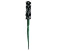 3VE Scovoli 0261 - Spazzola professionale per capelli tonda con manico in legno di faggio,setola di cinghiale rinforzato, diametro 30mm