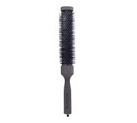 3VE Titanium 25471 - Spazzola per capelli con manico in legno di frassino rivestito in vernice vellutata con puntale e setola in nylon, diametro 47mm