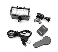 3W 5500K-6000K Subacquea Impermeabile Spot Luce LED Mount Con 3 Modalità Per GoPro Hero 5 4 3+3 SJ4000