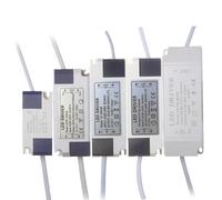 3W 6W 9W 12W 21W 24W36W12V 60V 100V 600mA LED Driver Constant Current Light Transformer AC85-265V Power Adapter For LED Bulb DIY(18-28X3W DC54-84V)