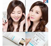 3W Crystal Whitening ALL-IN-ONE CC Cream SPF50 PA+++ 50 ml cambio colore