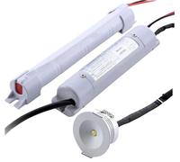 3W LED Emergenza Faretto Luminoso, 140lm, 5500K - V-TAC