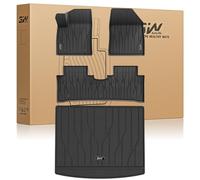 3W Set 4 di Tappetini per BYD ATTO 3 Yuan Plus 2022-2025 in Thorex™ e Tappetino per Bagagliaio su Misura, Facile da Pulire Tappeti per Auto Resistente e Tappeto Bagagliaio Antiscivolo per BYD ATTO 3