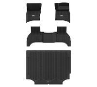 3W Tappetini e fodera per bagagliaio adatti per Range Rover Defender 110 2020-2025 (solo per 7 posti), tappetini per auto in TPE adatti a tutte le condizioni atmosferiche per animali domestici e cani