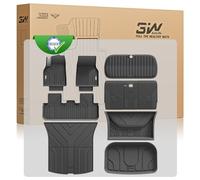 3W Tappetini per Tesla Model Y Juniper 2025-2026 Premium/Performance, Set 10 Pezzi in Thorex™, 3D Su Misura, Inodore e Impermeabile [Non per New Standard 2026]