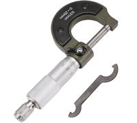 3X(0-25mm Micrometro Metrico Micrometri Esterni In Acciaio al Carbonio Stru3139