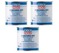 3X 1 KG Liqui Moly 3553 Touring Grasso Multiuso
