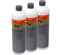 3x 1 Litro Koch Chemie Wachsversiegelung Pw Protettore Wax Premium Cera