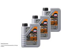 2x1 Litro Originale Liqui Moly 3706 Top Tec 4200 5W-30 Olio olio motore