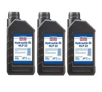 3X 1 Litro Liqui Moly 6954 Olio Idraulico HLP 22