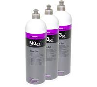 3x 1 Litro Micro Taglòio &finish M3.02 Koch Chemie Auto senza Oli di Silicone