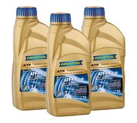 3x 1 Litro RAVENOL Olio Cambio ATF+4 Fluid per Chrysler MS-9602 Fiat 9.55550-AV4