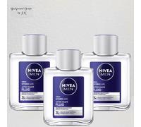 3X 100Ml Nivea Men Hydro Care Dopo Barba Fluido Aloe Vera Rasatura