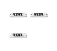 3X 12-24VDC 4 Manopola Chiave RGB/RGBW LED Dimmer RF Controller 4CHx4A Display Digitale Come Telecomando RF per Strisce LED A 4 Canali