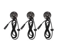 3X 12 LED Incubatore industriale Umidificatore Atomizzatore per laghetto Udifiermih DC 24V Nebulizzatore Fogger Fontana d'acqua