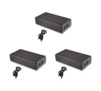 3X 12V 1A 14,8W Mini UPS multiuso DC Batteria di backup Sicurezza Standby Alimentazione Alimentatore Gruppo di continuità
