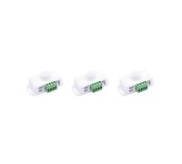 3X 12V 24V PIR Sensore di Movimento Funzione Controller Interruttore A LED Corpo Interruttore A Infrarossi Timer di Movimento Bianco per Strisce