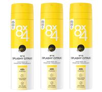 3x 150ml 8x4 Anti-traspirante Splashy Limone N° 16 48h Protection Spray