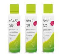 efasit Deodorante per piedi - Effetto 24 ore, rinfresca e rivitalizza il deodorante per piedi, combatte l'odore dei piedi, senza sali di alluminio, 150 ml
