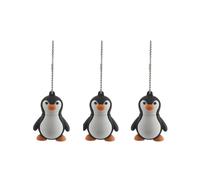 3X 16 GB Dispositivo di Attacco Flash Memory USB 2.0 del Pinguino Sveglio Della Novita' Dispositivo di Bastone di Memoria -Bianca e Nero