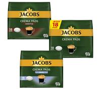 Jacobs Crema Caffè Pads Gusto Cremoso - 3 x 18