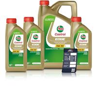 3x 1l + 5L = 8litri Castrol Edge Titanium fsttm 5W de 30LL Motor per olio motori per Olio
