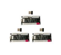 3X 2.4G Wireless Zero Delay Joystick Encoder Arcade Game Controller Board Kit DIY Parti Supporto Wireless PC/per PS3/per Android