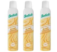 3X 200Ml Batiste Shampoo Secco Con Colore Per Capelli Biondi Copre La Ricrescita