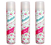 3X 200Ml Batiste Shampoo Secco Fruity & Cheeky CHERRY Capelli Freschi