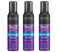 3x 200ml JOHN FRIEDA Cresp Ease Traumlocken Mousse Forma & Halt per Lockenstyles