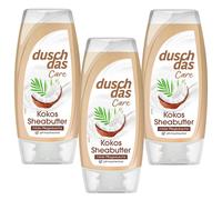 3x 225ml Duschdas Care Cocco Burro di Arachidi Milde Gel Doccia Ph- Ultra