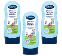 3x 230ml Bübchen Wasch & Crema Doccia Classic Con Olio Mandorla E 1/3 Babylotion