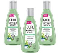 3x 250ml Guhl pelle Della Testa Sensibile Shampoo Secca Fiori di Tiglio Acqua
