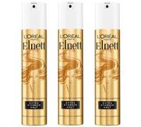 3x 250ml L'Oréal Paris Elnett Ultra Sottile Spray Capelli Extra Tenuta Forte