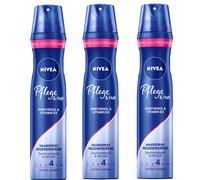 3x 250ml NIVEA Cura & Tenuta Spray Capelli Rigenerante Extra Forte 24h Tenuta